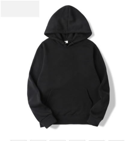 Trendy Print Hoodie