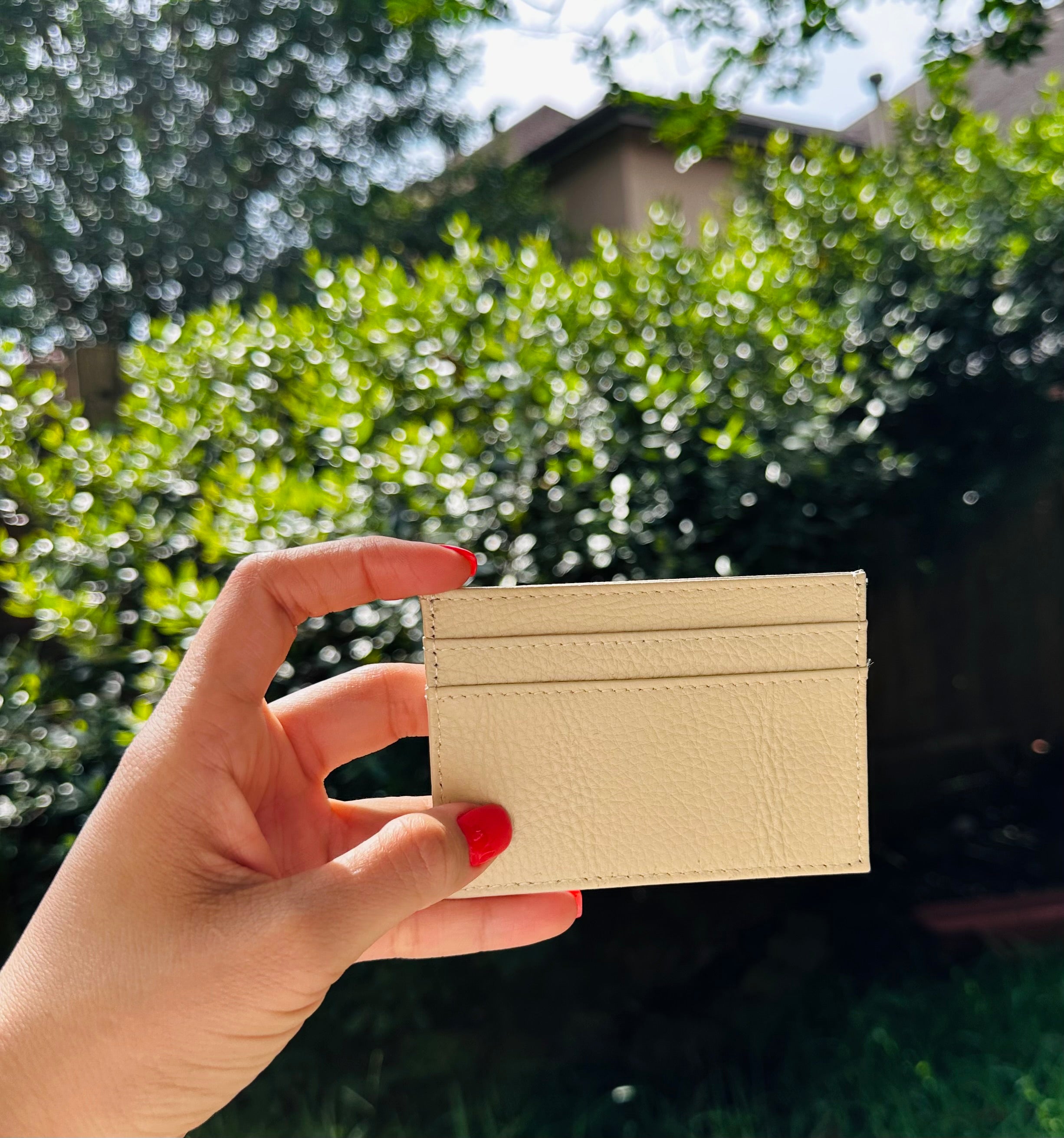 Petite Leather Clutch