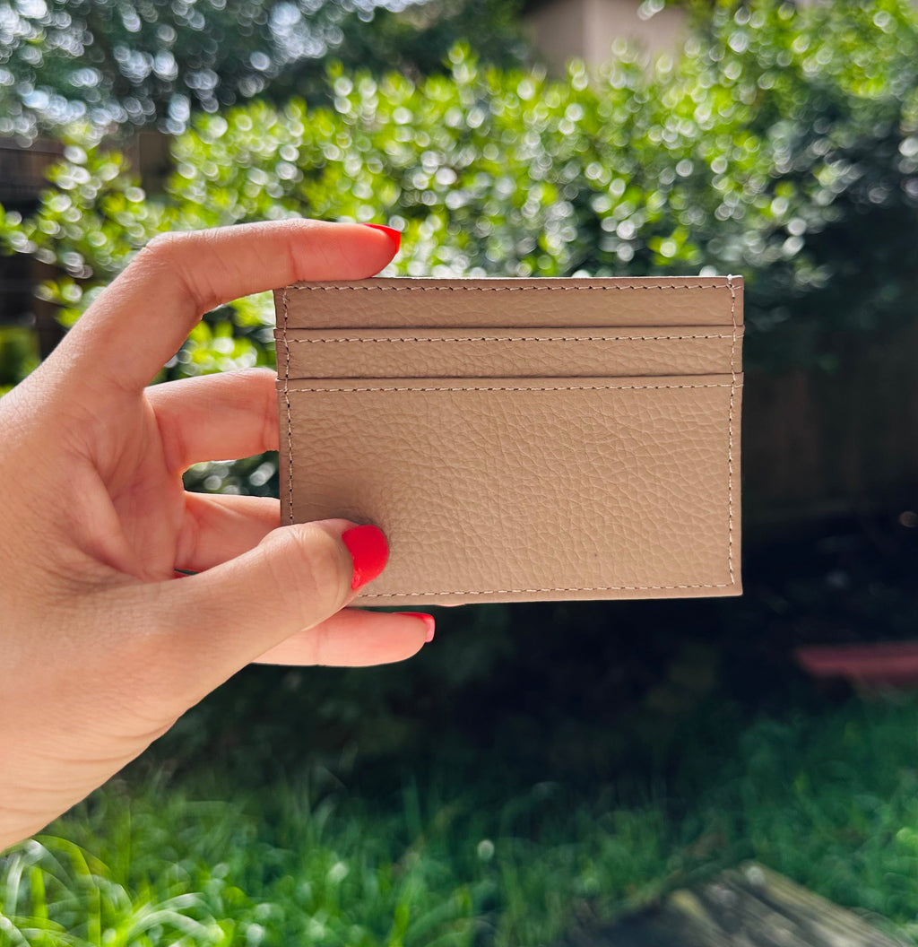 Petite Leather Clutch