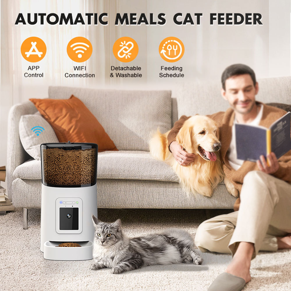 Smart Pet Feeder Cam 1080p