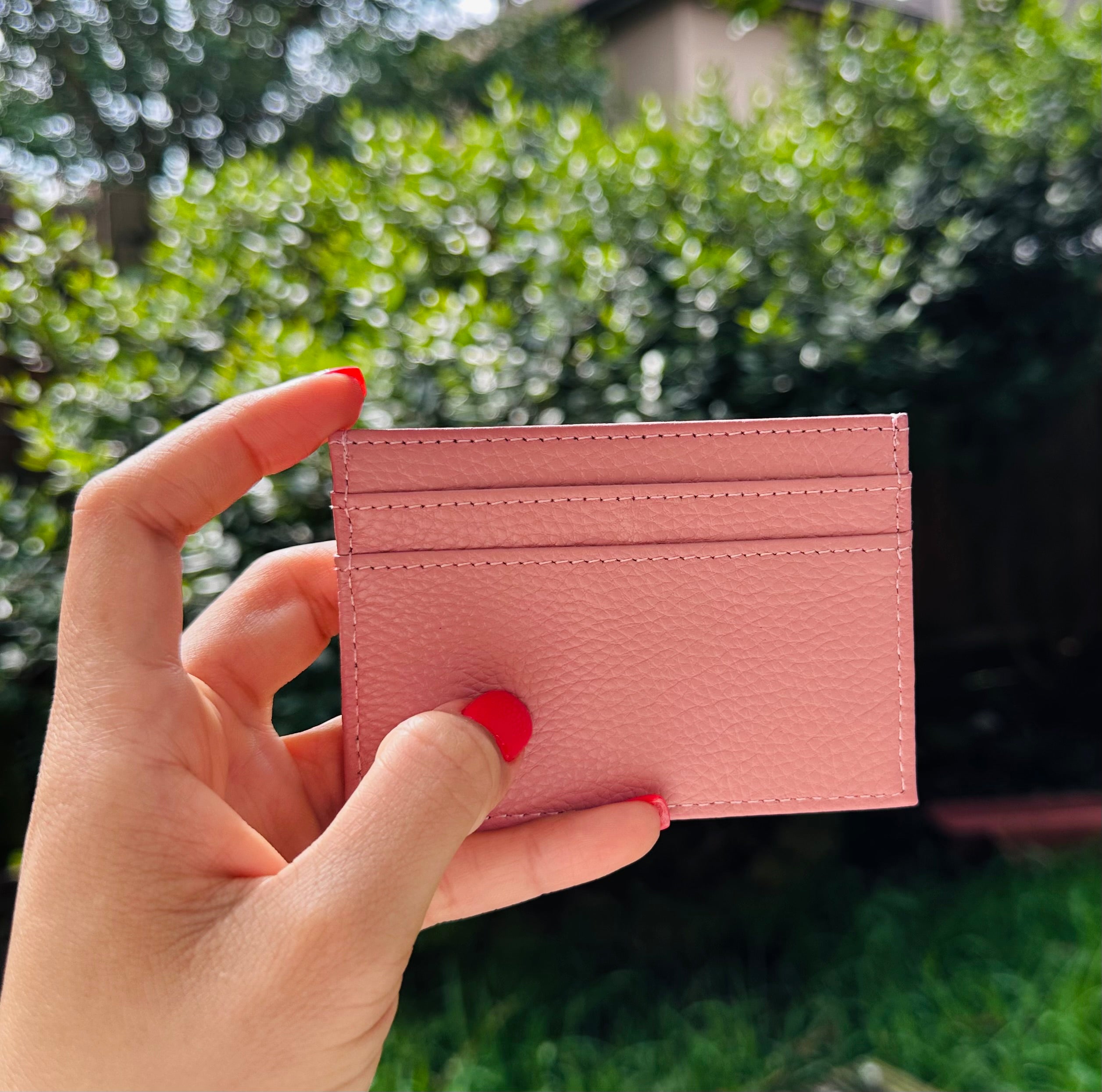 Petite Leather Clutch