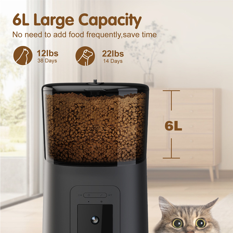 Smart Pet Feeder Cam 1080p