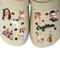 2PCS Personalized Croc Charms with Photo