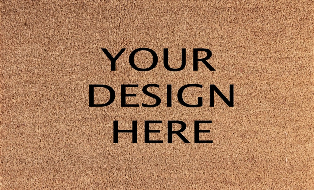 Customize Your Own Doormat