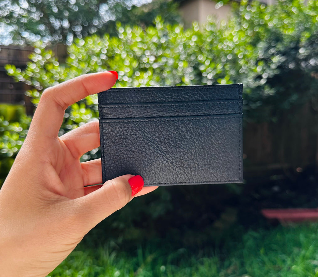 Petite Leather Clutch